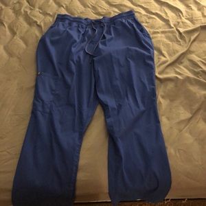 Jaanuu royal blue scrub pants
